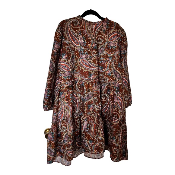 NWT. A.N.A. 2 tier ruffled dress. SZ 3X - Picture 2 of 8